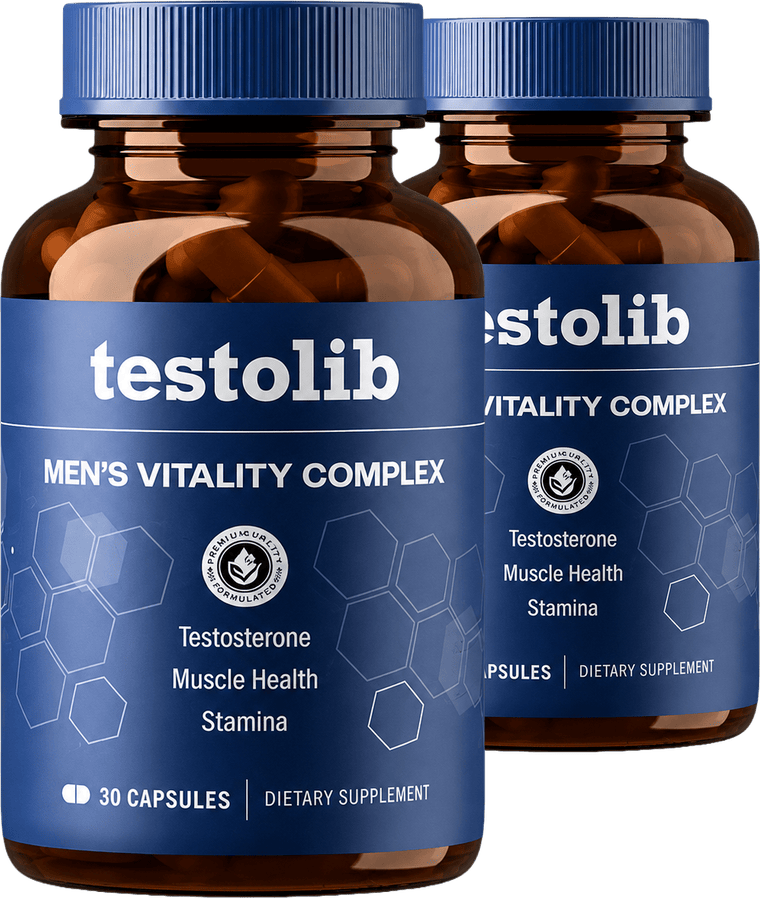 Testolib Men's Vitality Complex — 60 päivän pakkaus